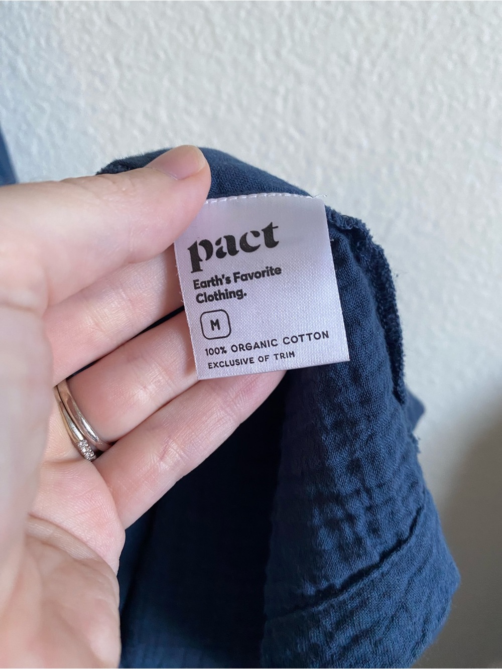 Pact Organic Cotton Coastal Double Gauze Boho Midi Dress - Picture 5 of 6